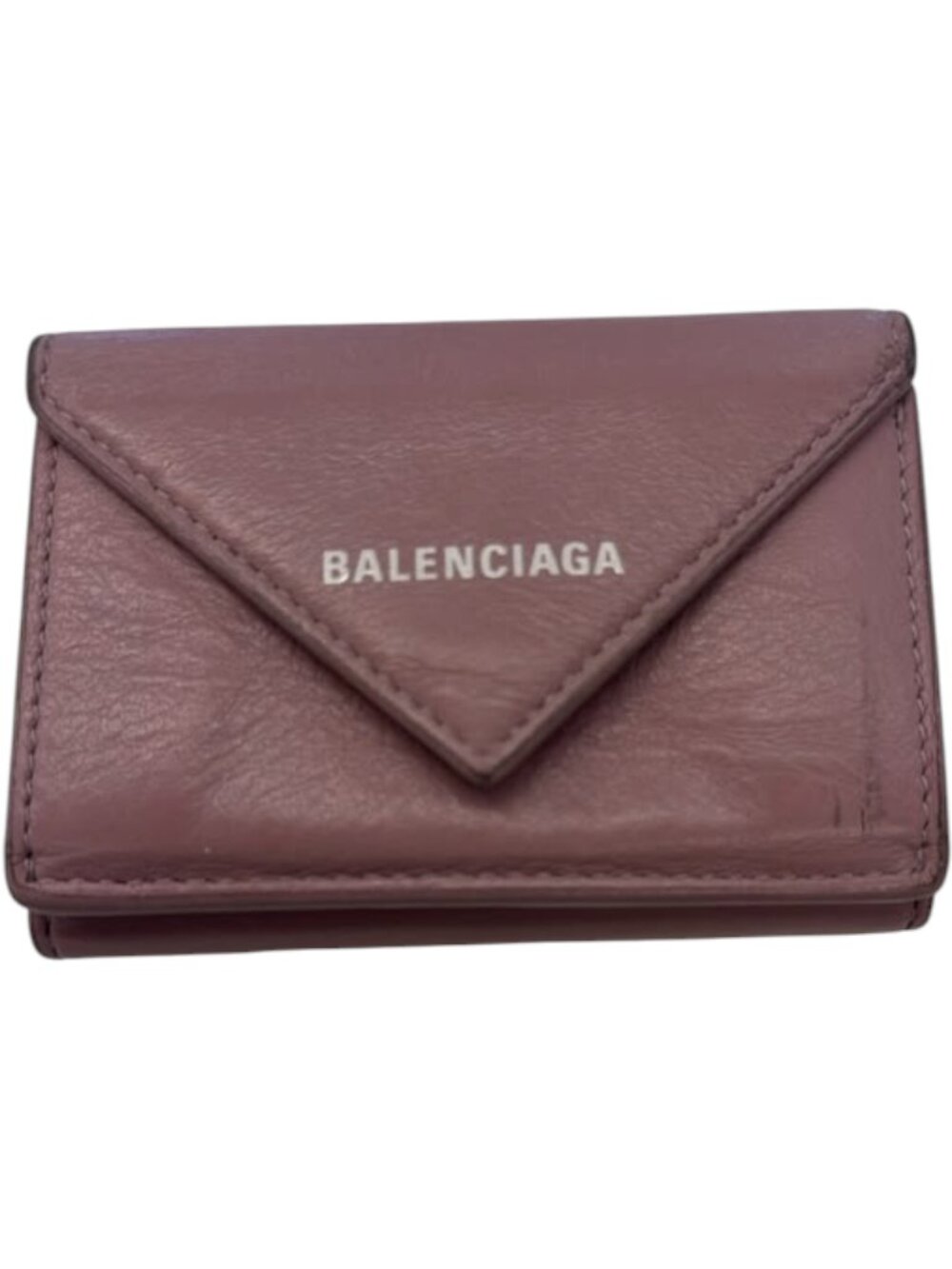 663161CR C1 Balenciaga Wallet Pink Leather